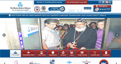 Desktop Screenshot of madrasmedicalmission.org